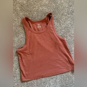 Brand: Aerie
Size: Large
Color: Peach like color, Orange/Brown